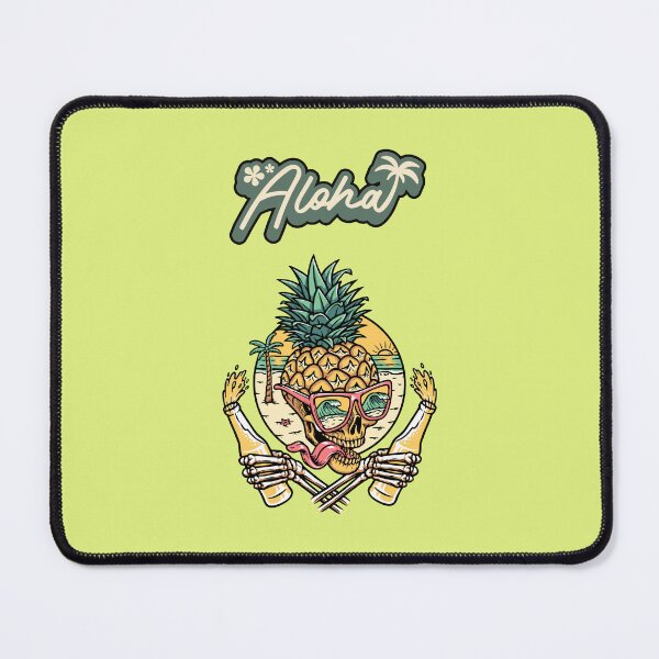 Item preview, Pineapple Skull Aloha Summer designed and sold by FanFest.