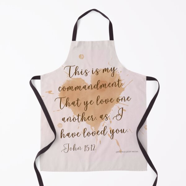 Item preview, John 15:12 Love one another designed and sold by Prairie Light Media.