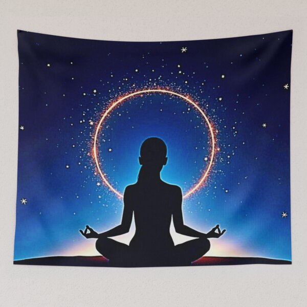Item preview, Zen Under Stars: Cosmic Meditation designed and sold by Health And Fitness Posts e-Store.