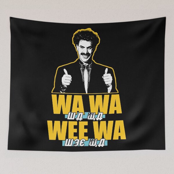 Artikelvorschau, Borat - Wa Wa Wee Wa entworfen und verkauft von red-leaf.