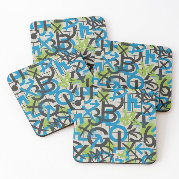 Item preview, Urban Code – Graffiti Geometry Chaos designed and sold by Zenvo.