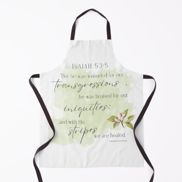 Item preview, Isaiah 53:5 With His stripes we are healed designed and sold by Prairie Light Media.
