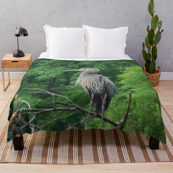 Item preview, Great Blue Heron at Pond 2 designed and sold by priesterjen.