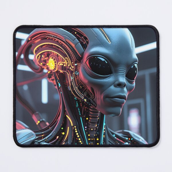 Item preview, Cybernetic Grey: Sentinel of the Future designed and sold by AlienInkvasion.