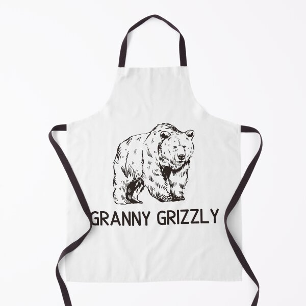 Aperçu de l'œuvre T-shirt Grand-mère Grizzly créée et vendue par Prairie Light Media.