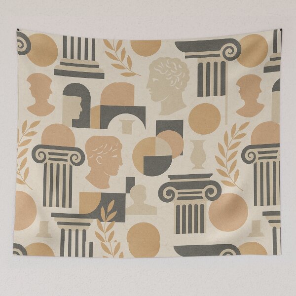 Item preview, Echoes of Antiquity – Classical Greek Pattern designed and sold by Zenvo.