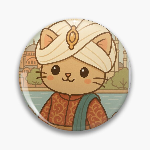 Artikelvorschau, Türkische Katze in Istanbul, im Stil des osmanischen Sultans entworfen und verkauft von mrsupicku.