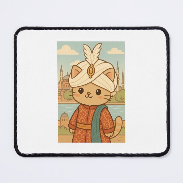 Item preview, Turkish cat in Istanbul, Ottoman Sultan style designed and sold by mrsupicku.