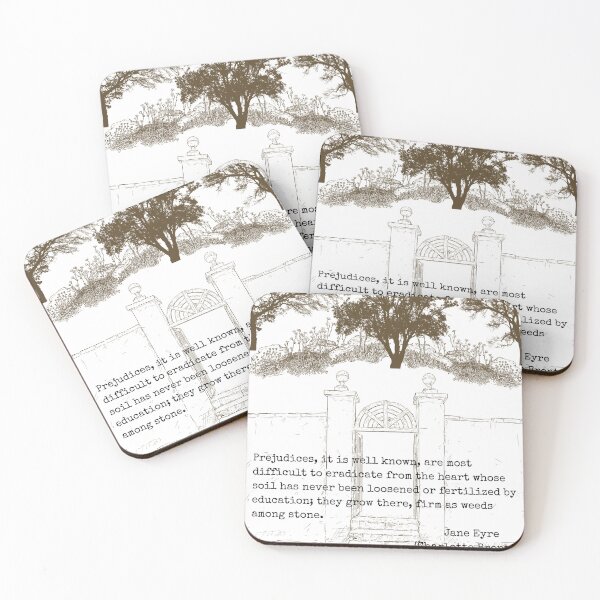 Item preview, Jane Eye Quote on Prejudice  designed and sold by GL Miller Designs.
