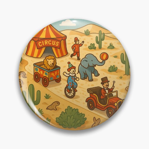 Item preview, Desert Circus Daydream – Vintage Circus Adventure designed and sold by Cosmic-Meadows.
