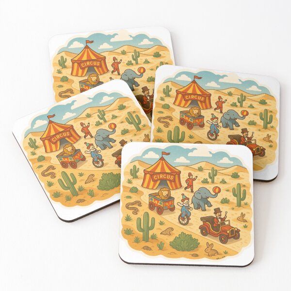 Item preview, Desert Circus Daydream – Vintage Circus Adventure designed and sold by Cosmic-Meadows.