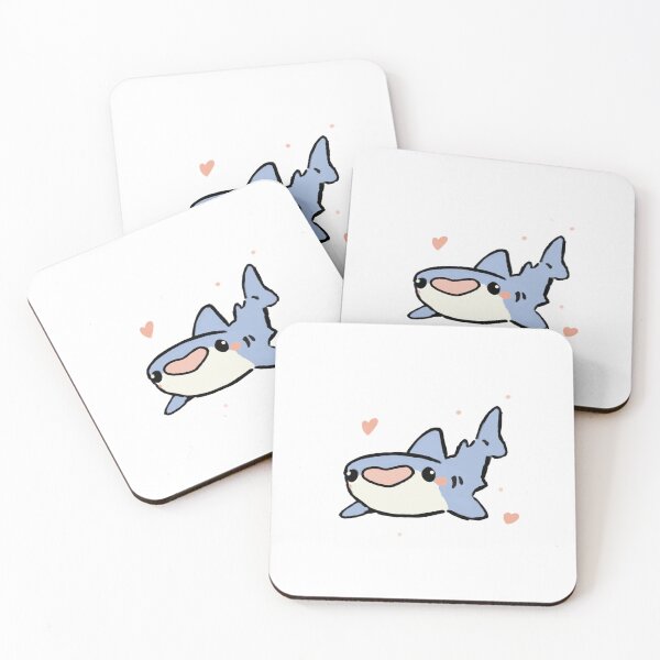 Item preview, Silly Little Shark, Cute Biter designed and sold by SerkansSketches.