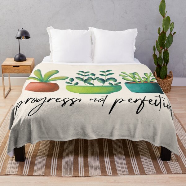 Item preview, Progress, not perfection designed and sold by Keeping Art Heavenly.