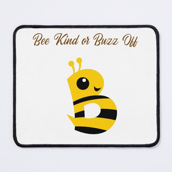 Item preview, Bee Kind or Buzz Off – Cute and Sassy Bee Design designed and sold by KissellArt.