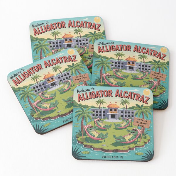 Item preview, Alligator Alcatraz designed and sold by ColdIcedTees.