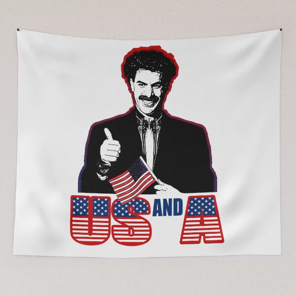 Item preview, Borat - USandA designed and sold by red-leaf.