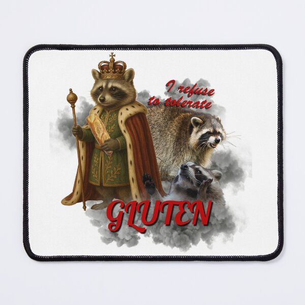 Item preview, I refuse to tolerate gluten designed and sold by meme-shirt-usa.