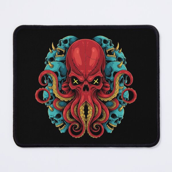 Item preview, Skull Octopus Hybrid Deep Sea Tentacle Horror designed and sold by Alex Songs.