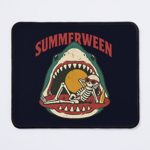 Item preview, Summerween Skeleton in the Jaws of a shark designed and sold by FunnehGacha.