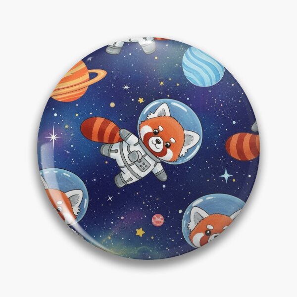 Item preview, Red Pandas in Space designed and sold by MythicPrompts.