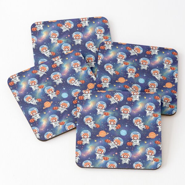 Item preview, Red Pandas in Space designed and sold by MythicPrompts.