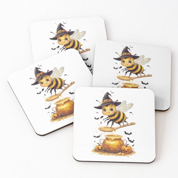 Item preview, Halloween Bumblebee Witch – Trick or Treat Cartoon Design for All Ages designed and sold by SmartyWonders.