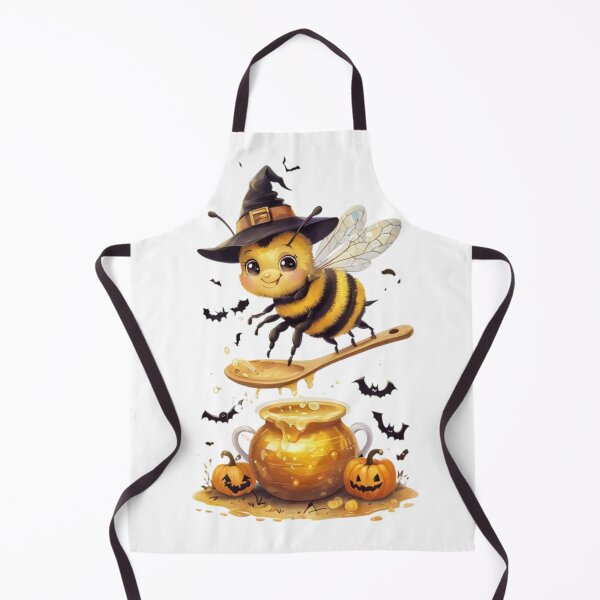 Item preview, Halloween Bumblebee Witch – Trick or Treat Cartoon Design for All Ages designed and sold by SmartyWonders.