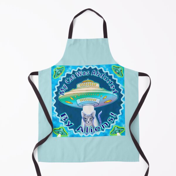 Item preview, Alien Cat Abduction designed and sold by artmuvz.