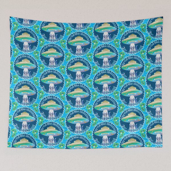 Item preview, Alien Cat Abduction designed and sold by artmuvz.