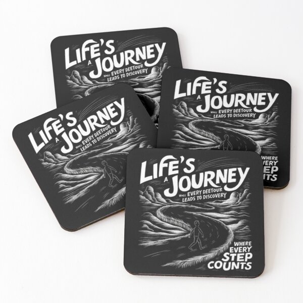 Item preview, Life's Journey designed and sold by PixelPopShops.