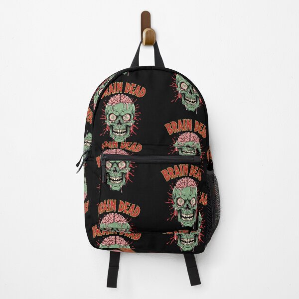 Item preview, Brain Dead Exposed Brain Zombie Skull designed and sold by Alex Songs.