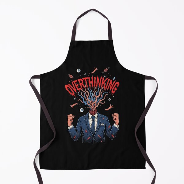 Item preview, Overthinking Exploding Brain Surreal Stress designed and sold by Tigerr3g.