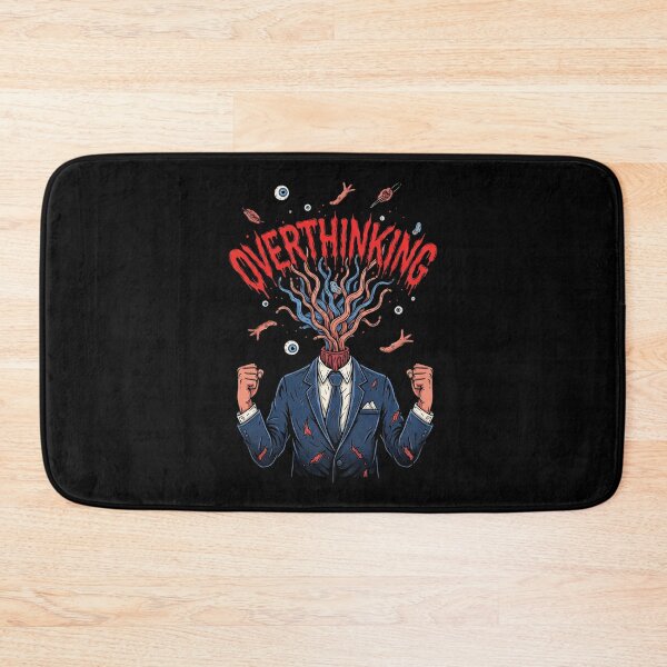 Item preview, Overthinking Exploding Brain Surreal Stress designed and sold by Tigerr3g.