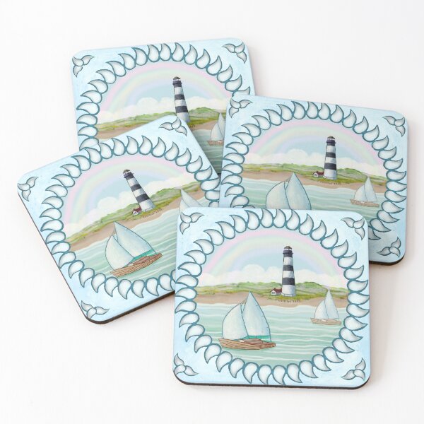Item preview, Sailboats Lighthouse designed and sold by artmuvz.