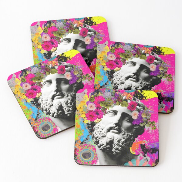 Item preview, Awakening of the Stoic Man in Colors — Introspective POP Art designed and sold by KrisG-Art.