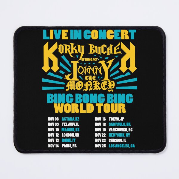 Item preview, Korky Buchek World Tour designed and sold by red-leaf.