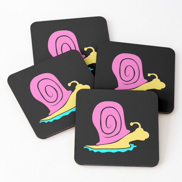 Item preview, Snail Shell Little Slug Colorful Small Animal Silhouette designed and sold by shirt-o-mat.