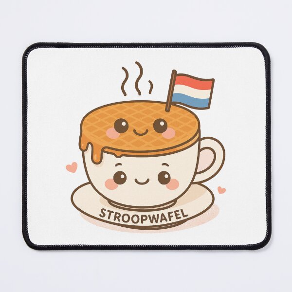 Item preview, Cute Stroopwafel Cup - IK HOU VAN STROOPWAFELS (Nederlands stroopwafel koffie kopje) designed and sold by Canto Canuck.
