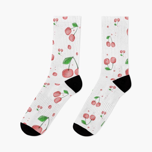 Artikelvorschau, Cherry Pop Muster – Lebendiges Fruchtdesign entworfen und verkauft von ForcePrint.