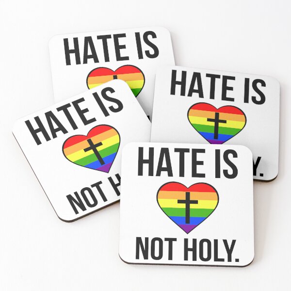 Item preview, Hate is not holy  designed and sold by Rachel the Artist .