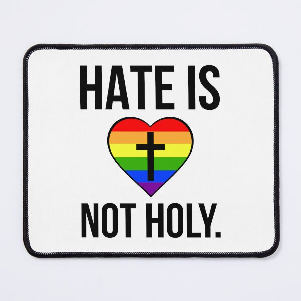Item preview, Hate is not holy designed and sold by Rachel the Artist .