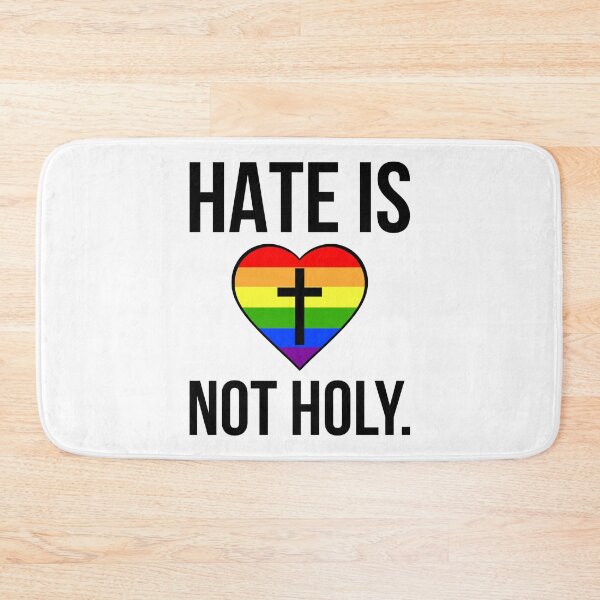 Item preview, Hate is not holy  designed and sold by Rachel the Artist .