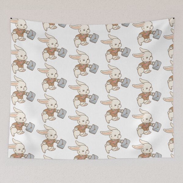 Item preview, Rabbit running to work designed and sold by Deblust.