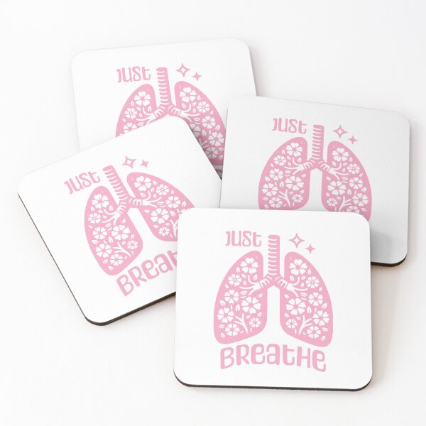 Item preview, Just Breathe Pink Flower Lungs designed and sold by taratops.