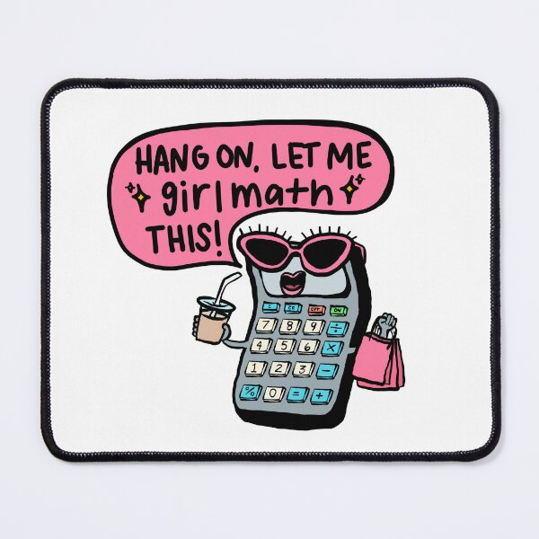 Item preview, Hang On, Let Me Girl Math This! designed and sold by regsdoodles.