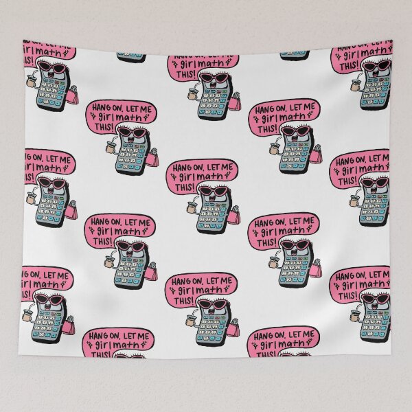 Item preview, Hang On, Let Me Girl Math This! designed and sold by regsdoodles.