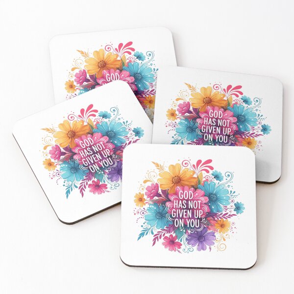 Item preview, God Has Not Given Up On You Floral designed and sold by Faithloveshop.