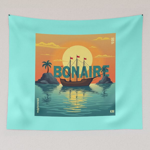 Item preview, Beautiful sunset in bonaire designed and sold by seahorse crossing.
