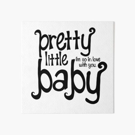Item preview, Pretty Little Baby designed and sold by My Teal Dreams.