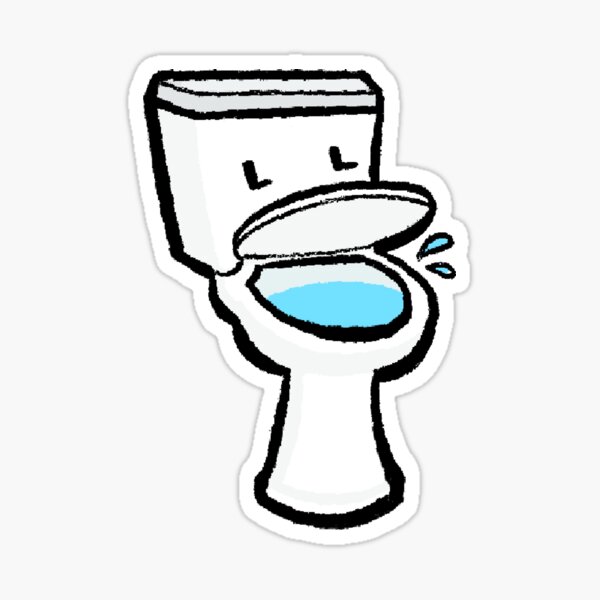 Item preview, Toilet Inanimate Insanity designed and sold by MsBonnie.
